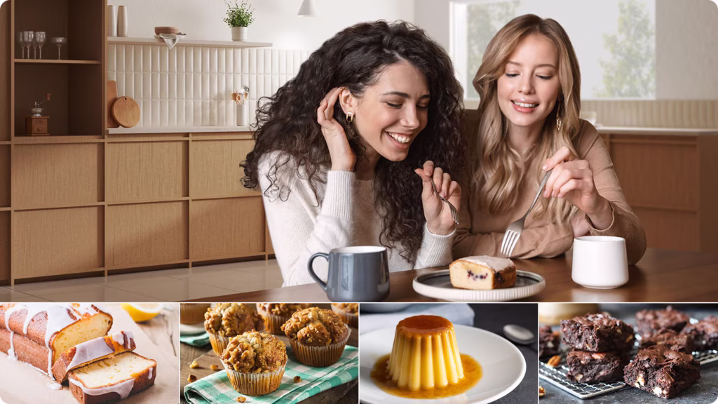 מיקרוגל דיגיטלי 23 ליטר עם תוכניות אוטומטיות וניקוי קל קינוחים בקלות